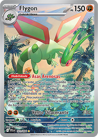 Flygon (101/094) FOIL - Carta Avulsa Pokemon