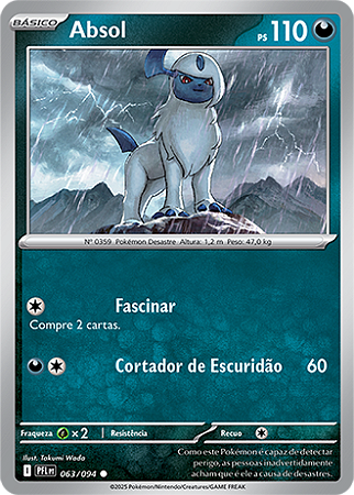 Absol (063/094) - Carta Avulsa Pokemon