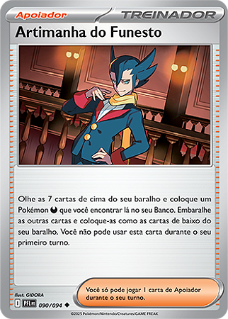Artimanha do Funesto / Grimsley's Move (090/094) - Carta Avulsa Pokemon