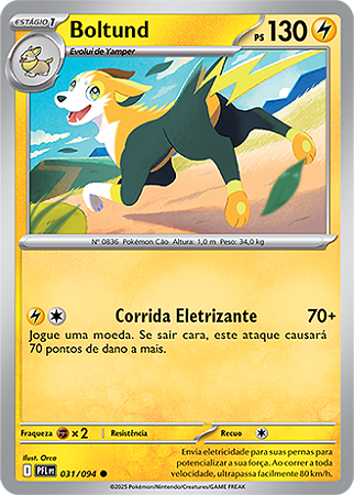 Boltund (031/094) - Carta Avulsa Pokemon