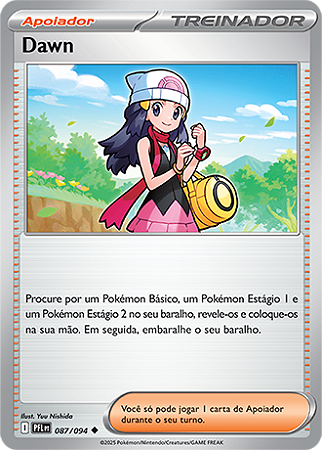 Dawn (087/094) - Carta Avulsa Pokemon