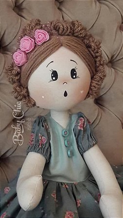 Boneca articulada de pano Clearance
