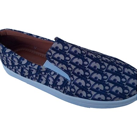 Tênis Slip On Dior Inspiração Grife Super Confortável - 33 ao 43.