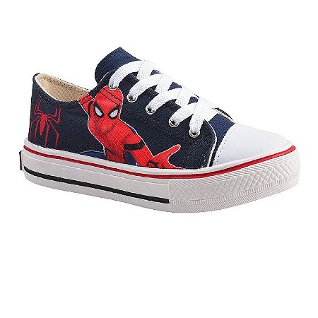 Tênis All Star Homem Aranha a Pronta Entrega.