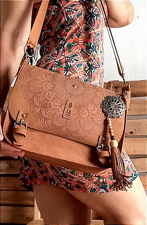 Bolsa carteiro Vintage Mandala