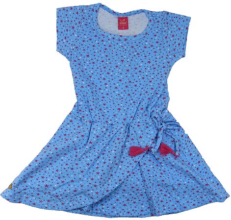 vestidos infantis estampados