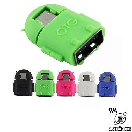 OTG (On The Go) Micro Usb V8 Otg Para Usb Celular / Tablet