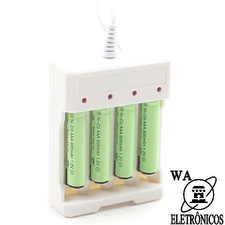 Carregador De Pilhas USB