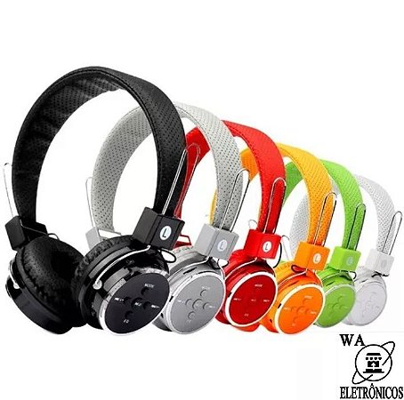 Fone de Ouvido Headphone Bluetooth Micro Sd Fm P2 Altomex  B-05