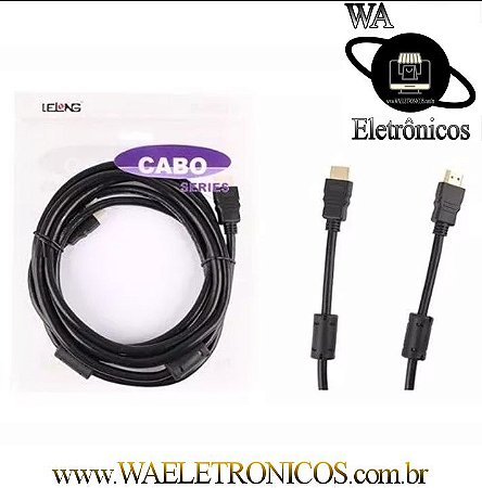 Cabo HDMI c/Filtro 1,8 mts V.1.4 Lelong LE-6613-1