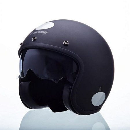 CAPACETE LUCCA SUBLIME BLACKOUT TAMANHO 62