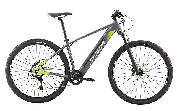 BIC ELETRICA OGGI 29 BW 8.0 C/ACEL 32KM 8V CINZA/VD M - DCRE 2024/16455-7