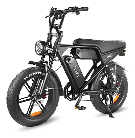 Bicicleta elétrica V8 Pro 2 baterias 1000W