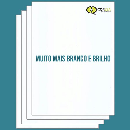 Papel Fotográfico 130g, 300 Folhas