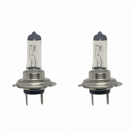 Kit 2x Lampada Farol H7 12v 55w Filamento Fino