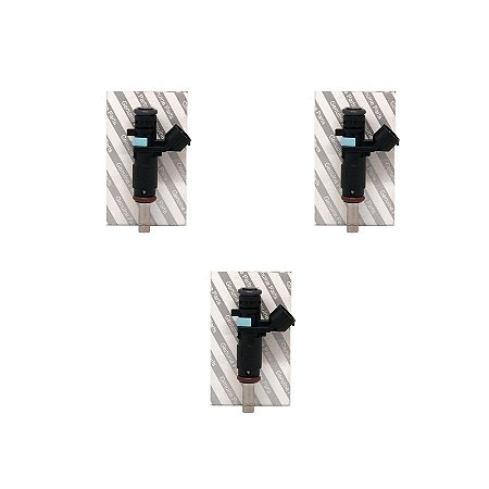 Kit 3x Bico Injetor Renault Kwid/logan/sandero 17/ 1.0 -166003188r