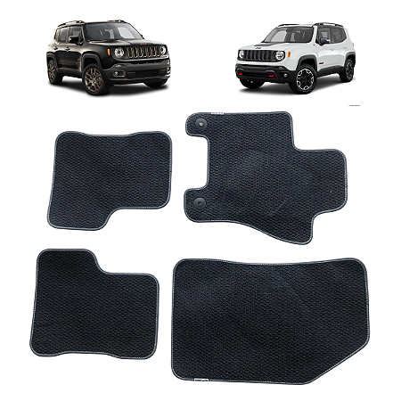 Jogo Tapete Carpet Jeep Renegade 15/ -01002670710