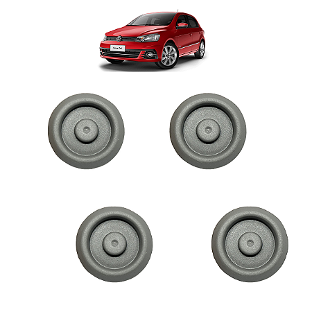 Kit 4x Tampão Assoalho Vw Fox/gol/saveiro 04/ - 90964902