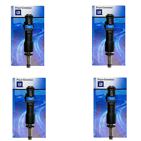 Kit 4x Bico Injetor Cruze / sonic / tracker 1.8 Flex - 55570284