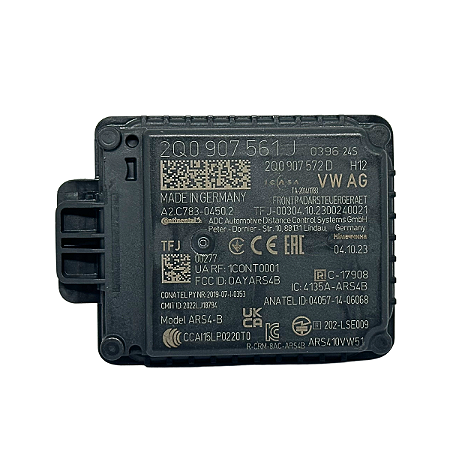 Modulo Acc Sensor Dist. Vw Nivus/t-cross 2018/ - 2q0907561j