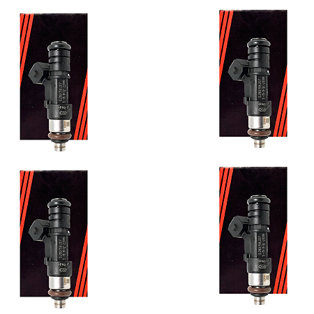 Kit 4x Bico Injetor Ford Fiesta / Focus Bosch - 0280158207