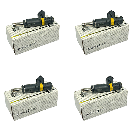 Kit 4x Bico Injetor Renault Duster 1.6 2018 - 166008992r