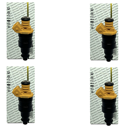 Kit 4x Bico Injetor Golf Glx Gti 2.0 Gasolina - 037906031ae
