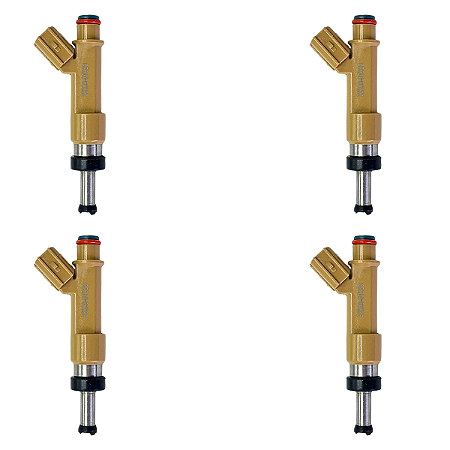 Kit 4x Bico Injetor Toyota Corolla 1.8 09/15 - 232500t020