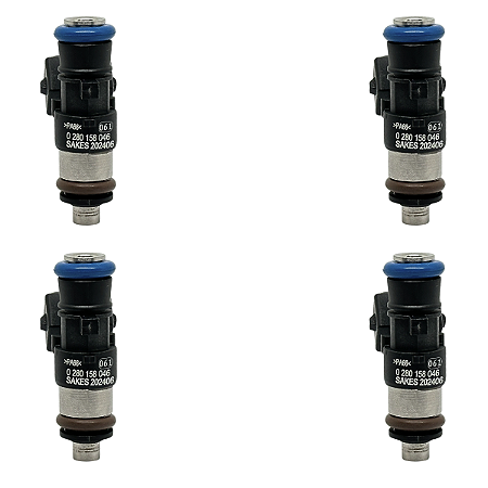 Kit 4x Bico Injetor Renault Clio/sandero 1.0 04/ 0280158046