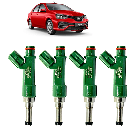 Kit 4x Bico Injetor Toyota Etios/yaris 1.3 13/ - 2325047080