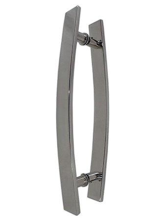 PUXADOR CURVO ESCOVADO/FOSCO 1,00 M