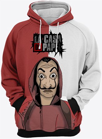 blusa de moletom la casa de papel