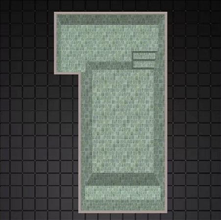 Piscina Modelo Delicatta | Com revestimento cerâmico | Henrimar