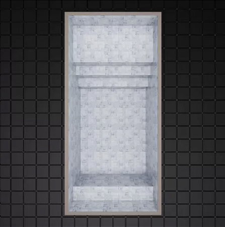 Piscina Modelo Arthemis | Com revestimento cerâmico | Henrimar