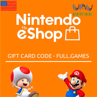CARTÃO NINTENDO ESHOP USA