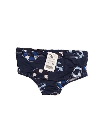 Sunga Normal Masculina Infantil Estampada JU8950 - TAM.: P-6