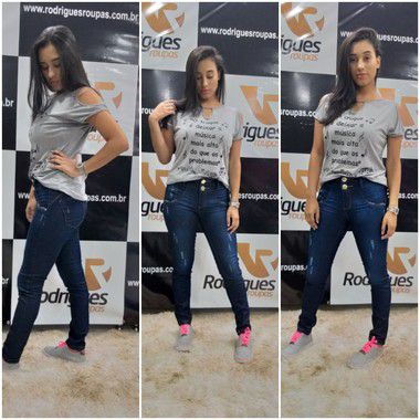calça jeans feminina gg