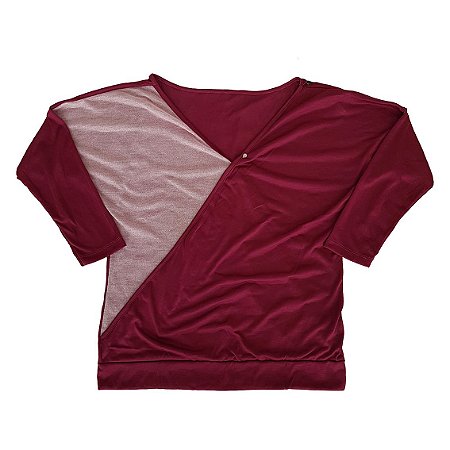 Blusa Feminina Adulta Manga Longa Silvatex 305
