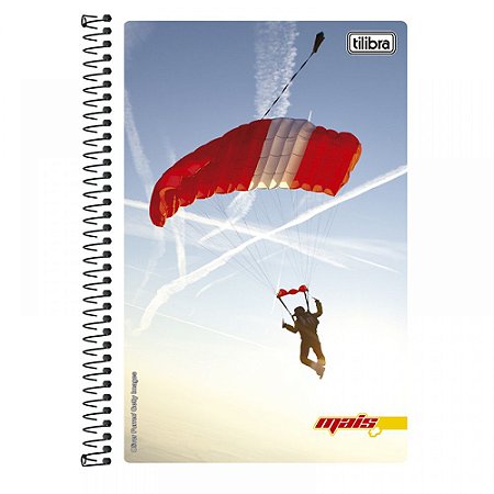 Caderno Espiral Capa Dura 1/4 200 Fls