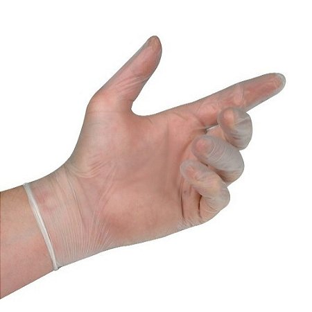 Luva Procedimento Vinil P c/100 Sem Pó