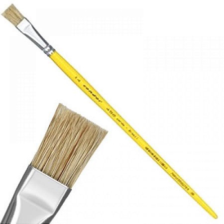 Pincel Escolar Chato nr 16