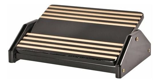 Apoio Para os Pés Ergonômico Madeira