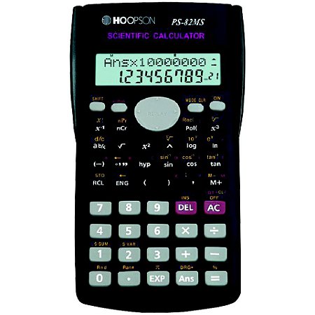 Calculadora Científica Hoopson PS-82MS 10+2 DIG
