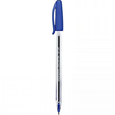 Caneta Esferográfica Kilometrica Azul Paper Mate