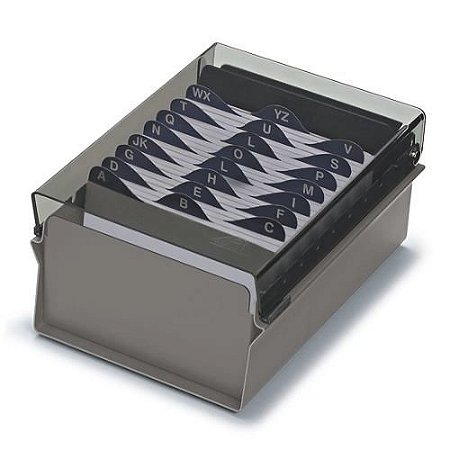 Fichário Acrílico de Mesa 5x8