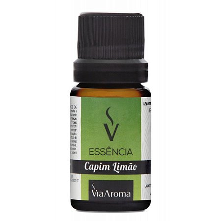 Essência p/ Aromatizador Elétrico Via Aroma Capim Limão 12ml