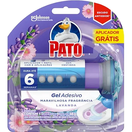 Aplicador Gel Sanitário Pato Com Refil