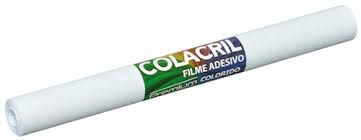 Papel Contact Branco 45x10m