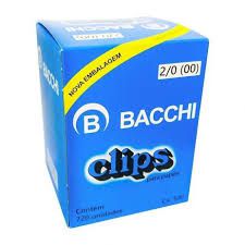 Clips Bacchi 2/0 c/720