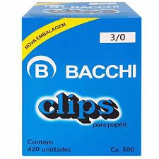 Clips Bacchi 3/0 c/420